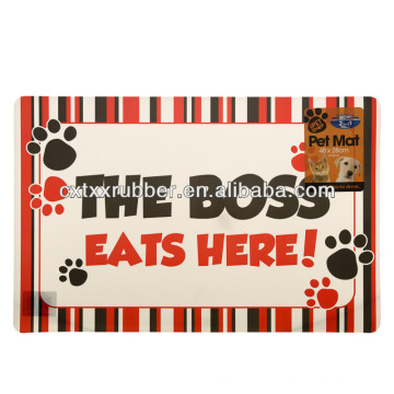 Tapis d&#39;alimentation pour chien, tapis d&#39;alimentation pour chat